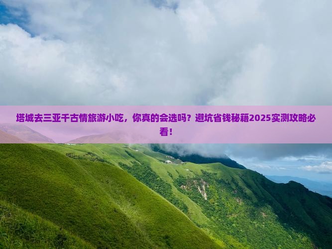 塔城去三亚千古情旅游小吃