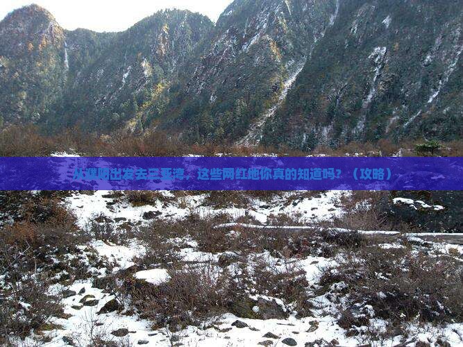 濮阳前往三亚三亚湾旅游网红地点