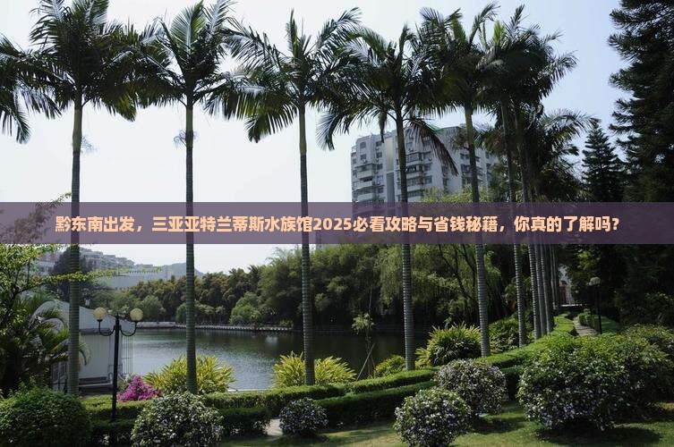黔东南前往三亚亚特兰蒂斯水族馆旅游打卡点