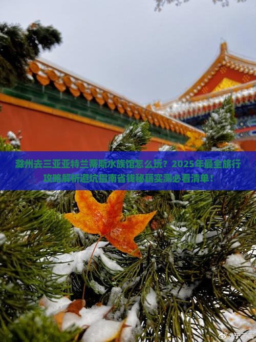 滁州去三亚亚特兰蒂斯水族馆旅行社