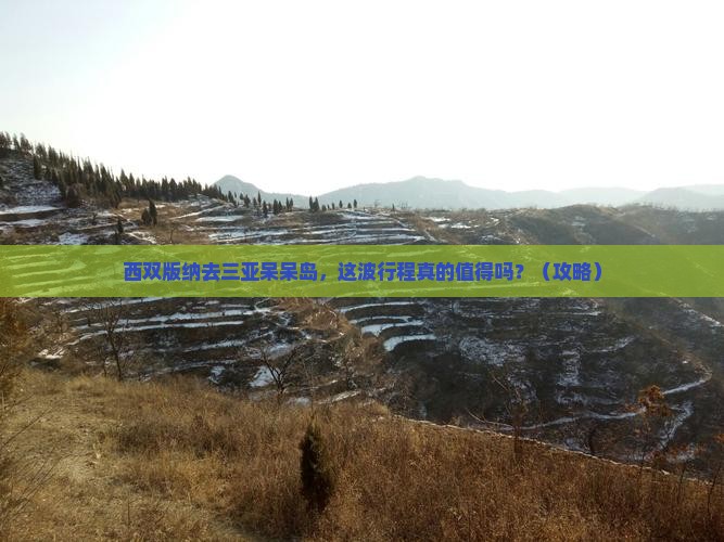 西双版纳去三亚呆呆岛团体旅游