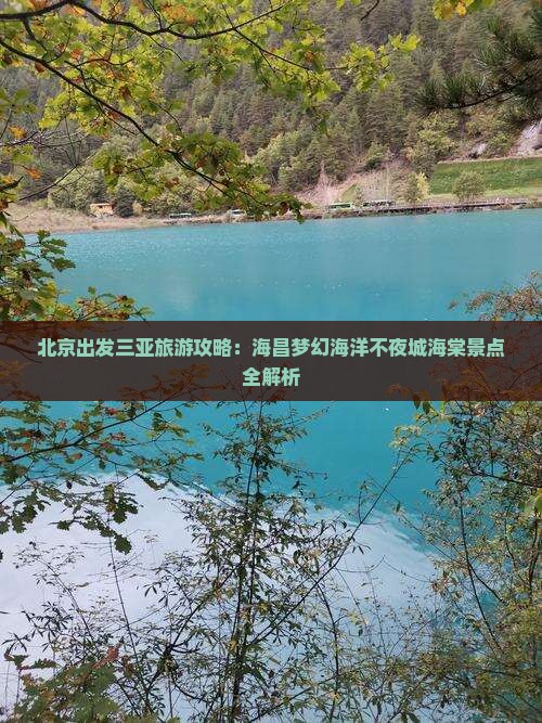 北京出发三亚海昌梦幻海洋不夜城自由团