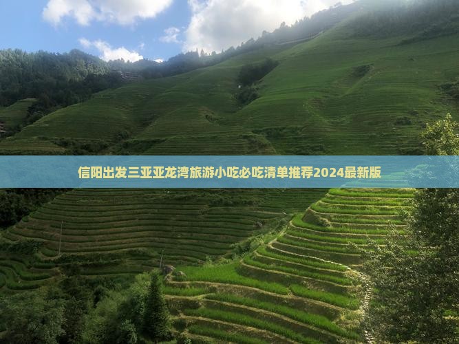信阳出发三亚亚龙湾旅游小吃
