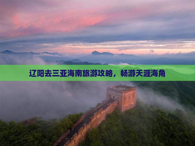 辽阳去三亚天涯海角团体旅游