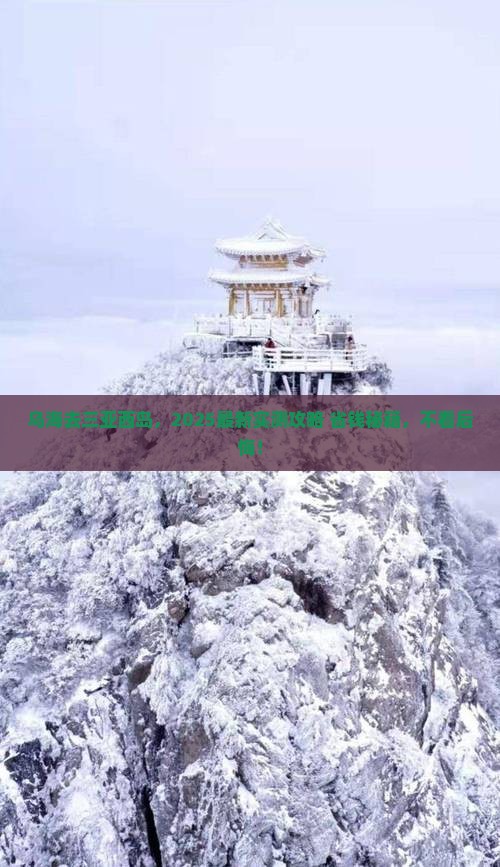 乌海市去三亚西岛旅行社