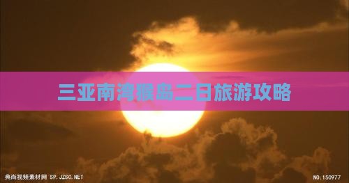 乌海市前往三亚南湾猴岛二日游