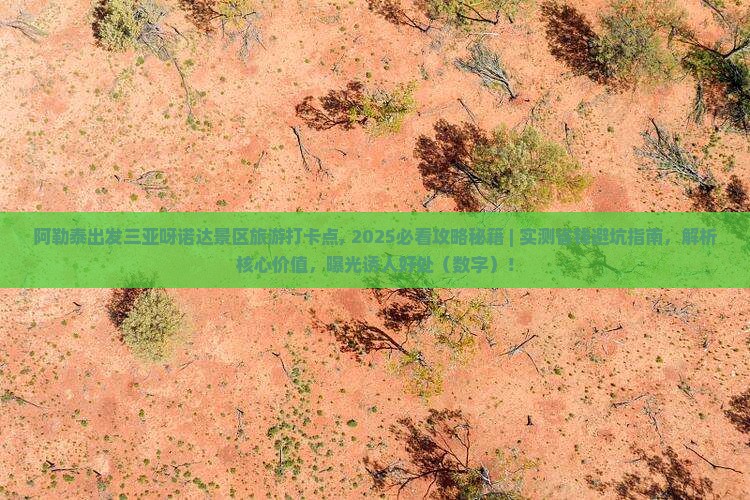 阿勒泰出发三亚呀诺达景区旅游打卡点