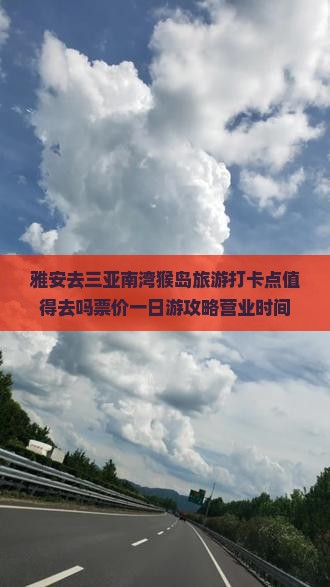 雅安去三亚南湾猴岛旅游打卡点