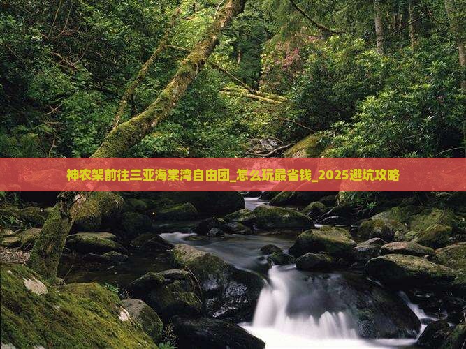 神农架前往三亚海棠湾自由团