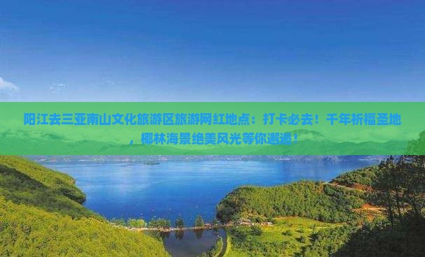 阳江去三亚南山文化旅游区旅游网红地点