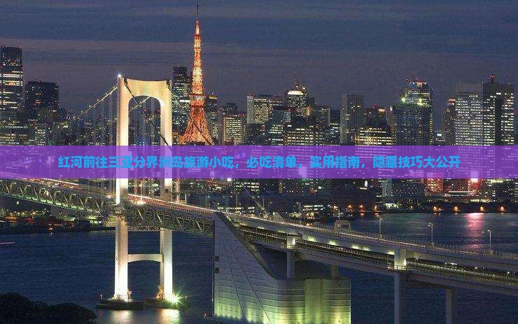 红河前往三亚分界洲岛旅游小吃
