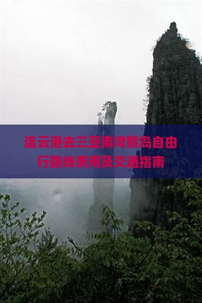 连云港去三亚南湾猴岛自由行