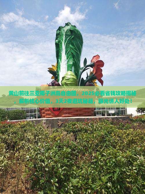 黄山前往三亚椰子洲岛自由团
