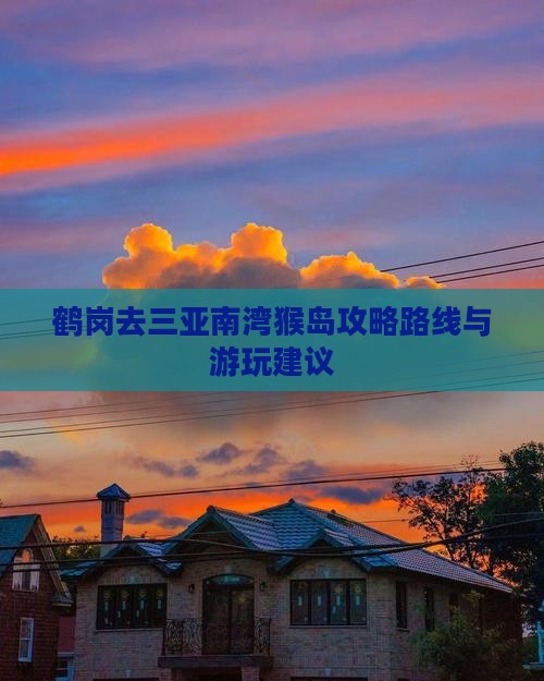 鹤岗去三亚南湾猴岛攻略