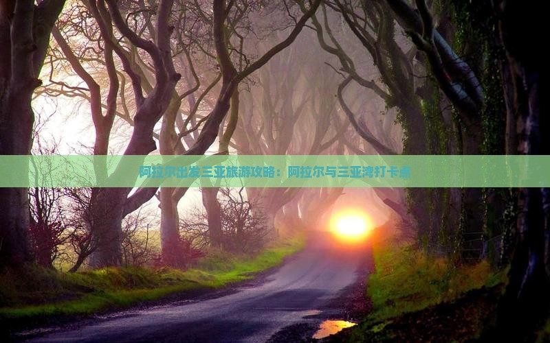 阿拉尔出发三亚三亚湾旅游打卡点