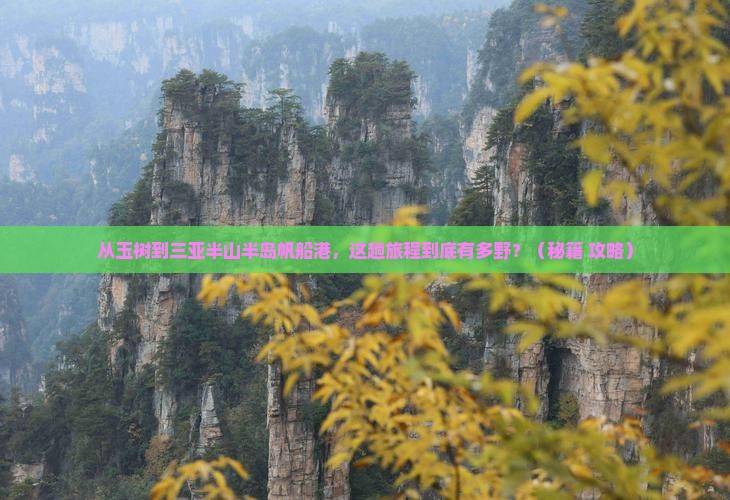 玉树去三亚半山半岛帆船港旅游