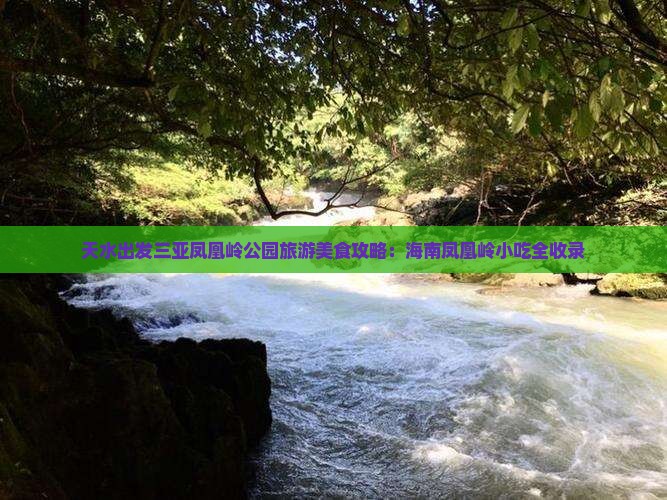 天水出发三亚凤凰岭公园旅游小吃