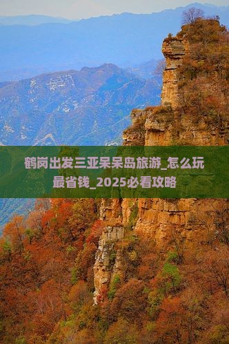 鹤岗出发三亚呆呆岛旅游