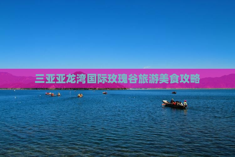 宿州去三亚亚龙湾国际玫瑰谷旅游小吃