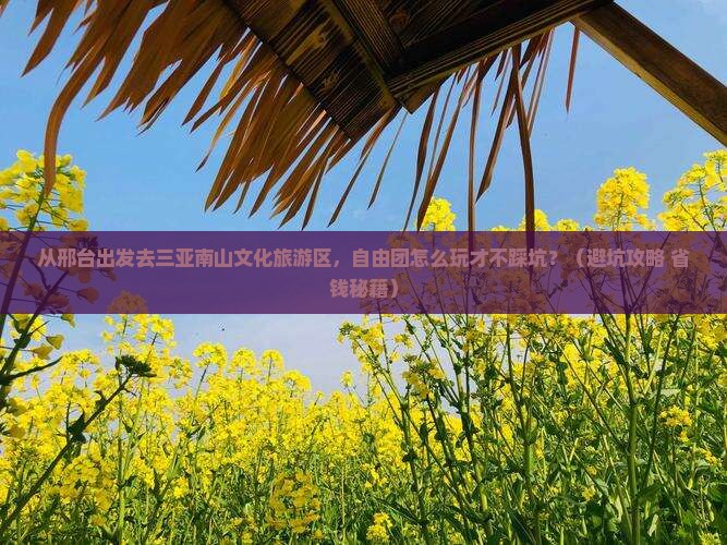 邢台前往三亚南山文化旅游区自由团