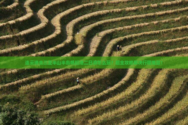 连云港去三亚半山半岛帆船港二日游