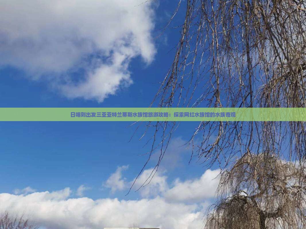 日喀则出发三亚亚特兰蒂斯水族馆旅游网红地点