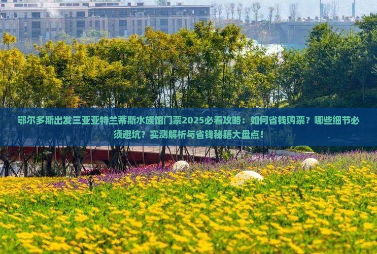 鄂尔多斯出发三亚亚特兰蒂斯水族馆门票