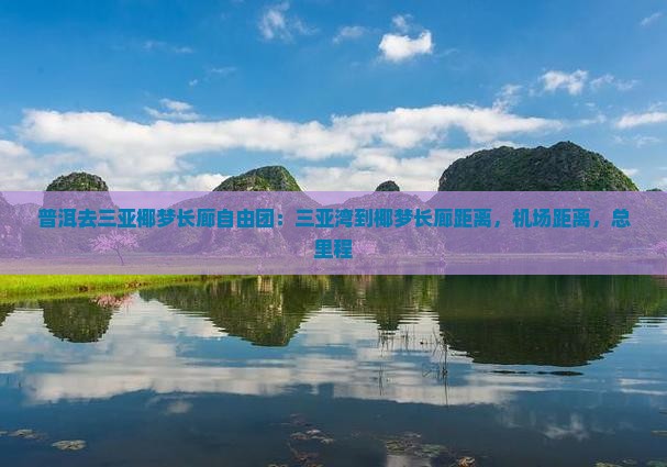 普洱去三亚椰梦长廊自由团
