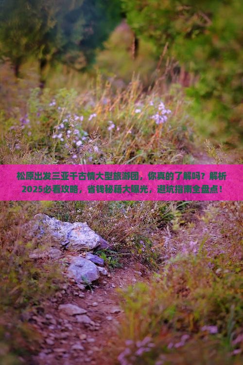 松原出发三亚千古情大型旅游团