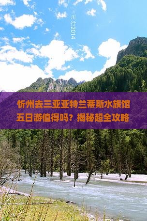 忻州去三亚亚特兰蒂斯水族馆五日游