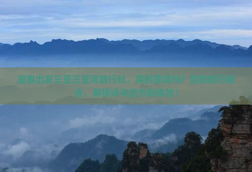 宜春出发三亚三亚湾旅行社