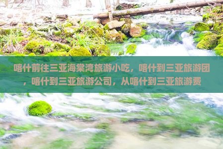喀什前往三亚海棠湾旅游小吃