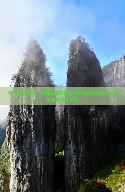 北京去三亚亚龙湾热带森林公园旅游