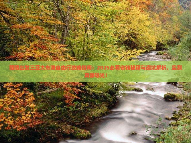 醴陵前往三亚大东海自由行 醴陵前往三亚大东海自由行