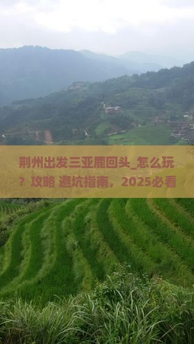 荆州出发三亚鹿回头旅游