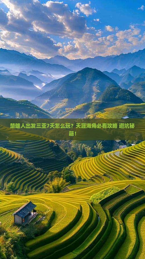 楚雄出发三亚天涯海角七日游