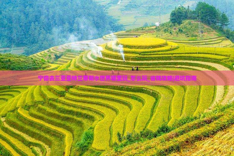 宁德去三亚亚特兰蒂斯水世界哪里玩