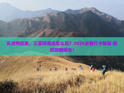 沧州出发三亚呀诺达景区旅游打卡点