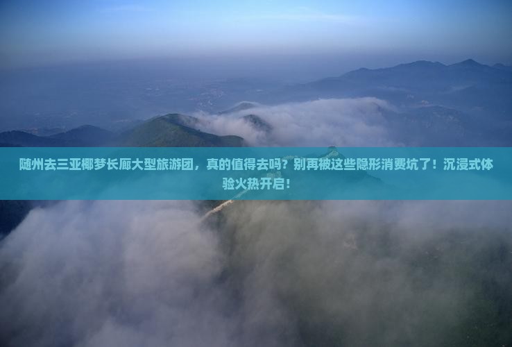 随州去三亚椰梦长廊大型旅游团