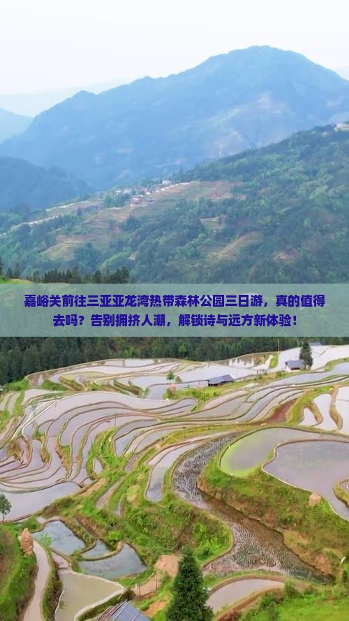 嘉峪关前往三亚亚龙湾热带森林公园三日游