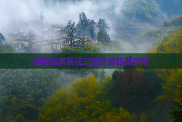 襄阳前往三亚椰梦长廊旅游打卡点