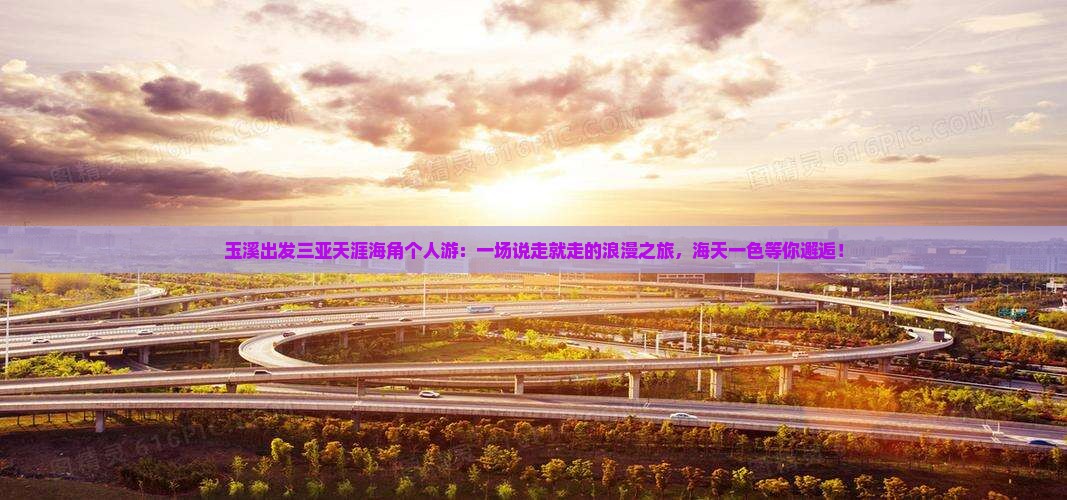 玉溪出发三亚天涯海角个人游