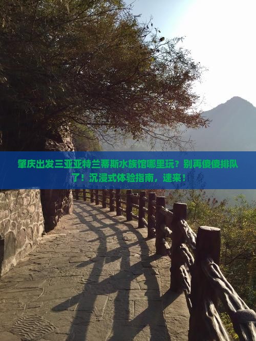 肇庆出发三亚亚特兰蒂斯水族馆哪里玩