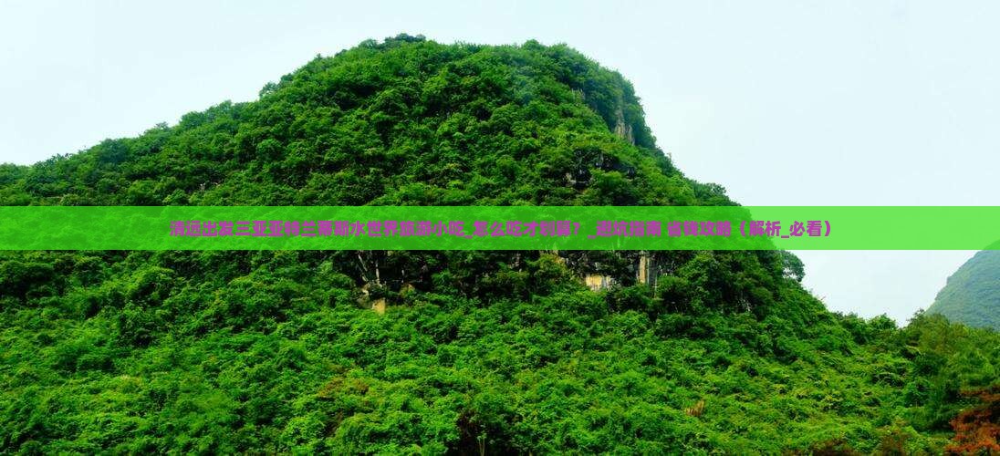清远出发三亚亚特兰蒂斯水世界旅游小吃