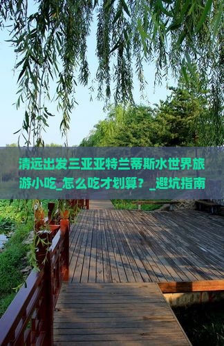清远出发三亚亚特兰蒂斯水世界旅游小吃