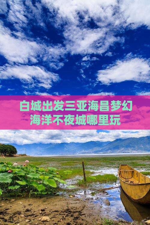 白城出发三亚海昌梦幻海洋不夜城哪里玩