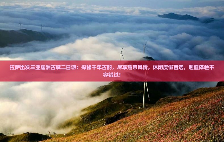 拉萨出发三亚崖洲古城二日游