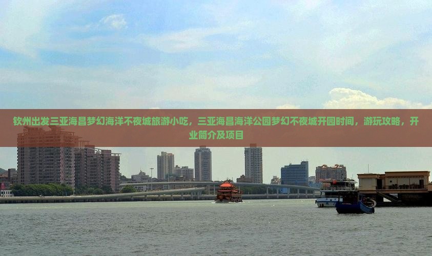钦州出发三亚海昌梦幻海洋不夜城旅游小吃