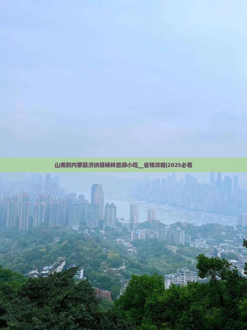 山南到内蒙额济纳胡杨林旅游小吃