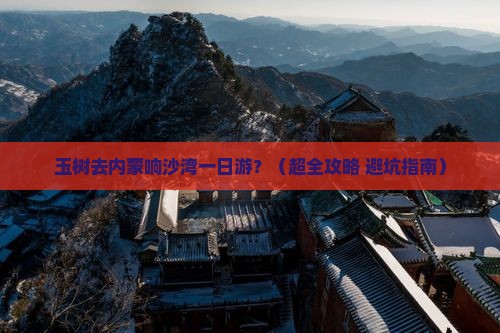 玉树去内蒙响沙湾一日游